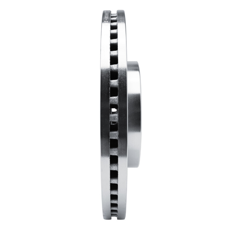 Mazda CX-7 Brake Rotor (1) - Front Right - R1 Concepts - Drilled & Slotted - Silver - `07-`12